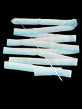 Kit Varita liston sin agarre  bicolor vertical de 6mts. competencia y entrenamiento