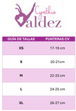 Puntera Elite CYNTHIA VALDEZ (Tela de Gamuza)